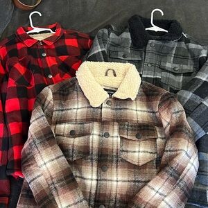 Bundle of boys jackets